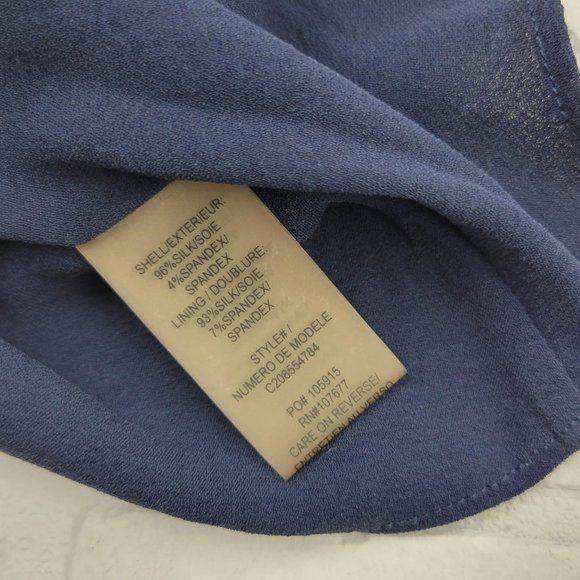 Alice + Olivia Silk Watercolor Jewel Tone Dress - Picture 4 of 4